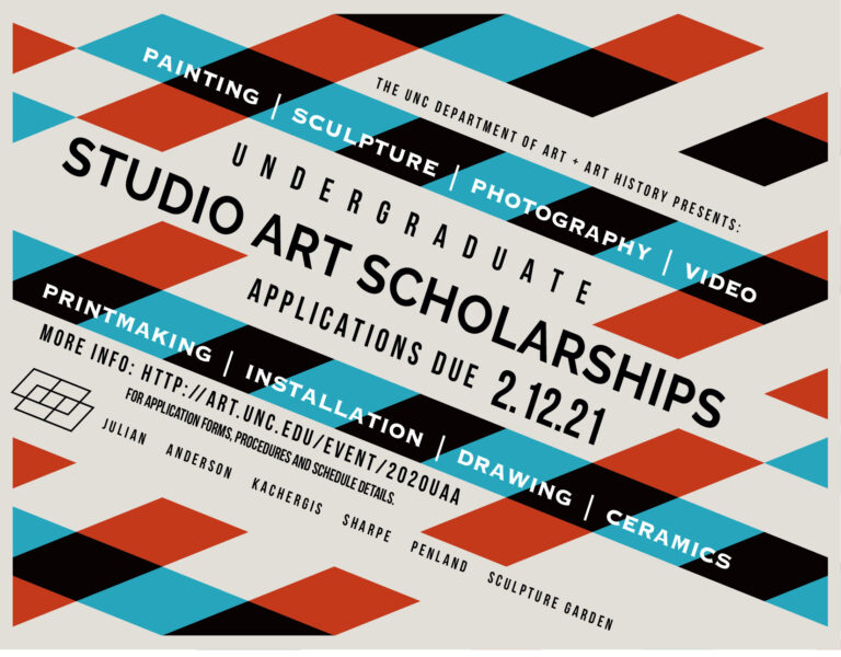 Call for Entries 202021 Undergraduate Art Scholarships