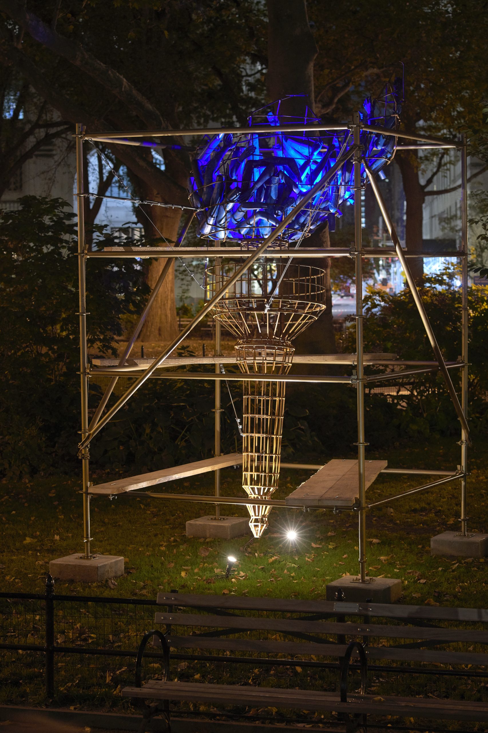 Abigail DeVille, The Light of Freedom, 2020-2021, Madison Square Park Conservancy