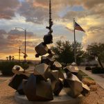 Alumnus Mark Brandvik Public Sculpture Dedication in Overton, Nevada
